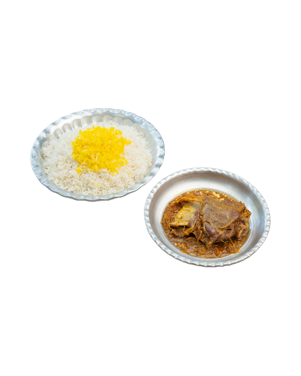 چلو گوشت گوسفندی — ایرانی — دسپخت مامان شاهرود